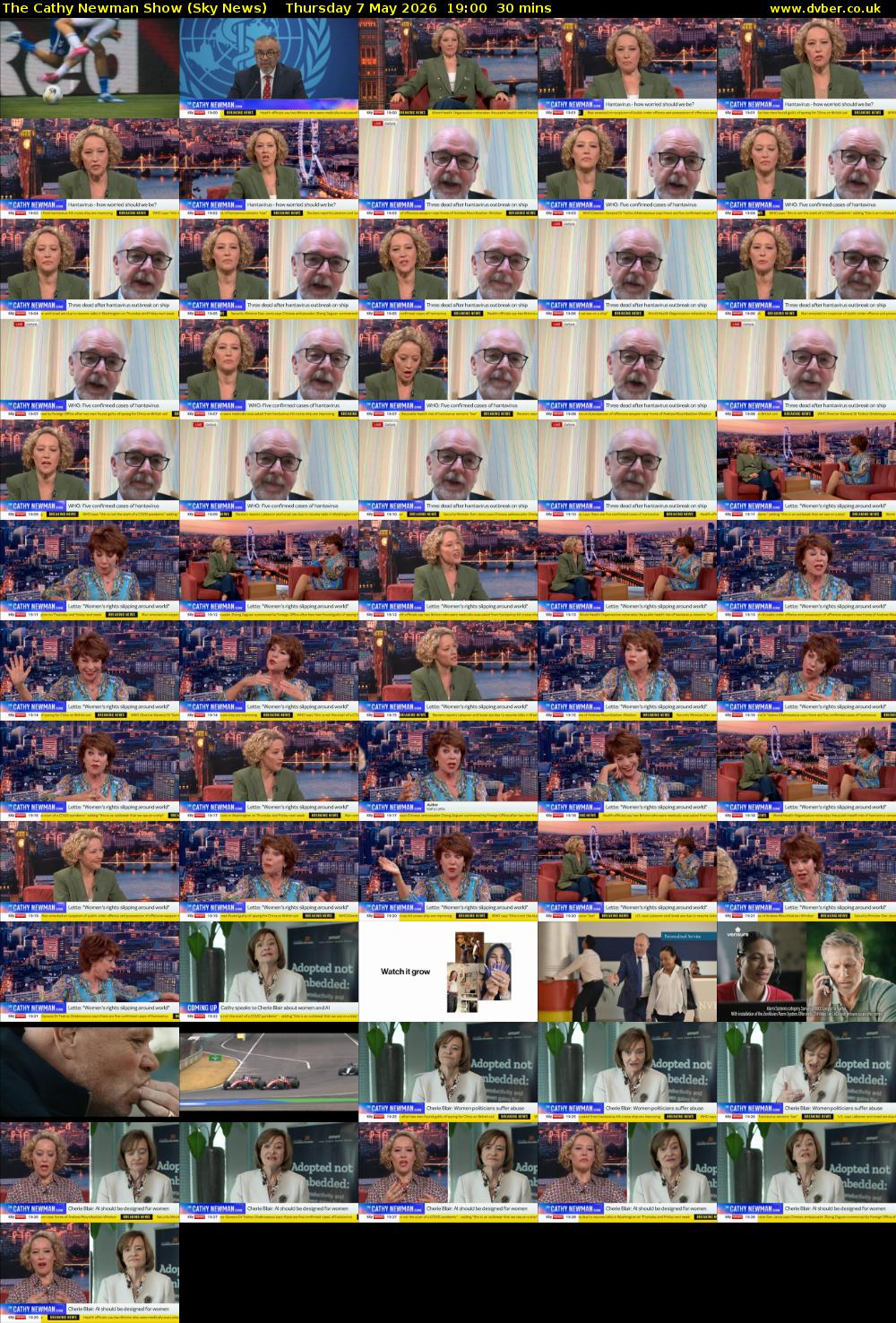 The Cathy Newman Show (Sky News) Thursday 7 May 2026 19:00 - 19:30