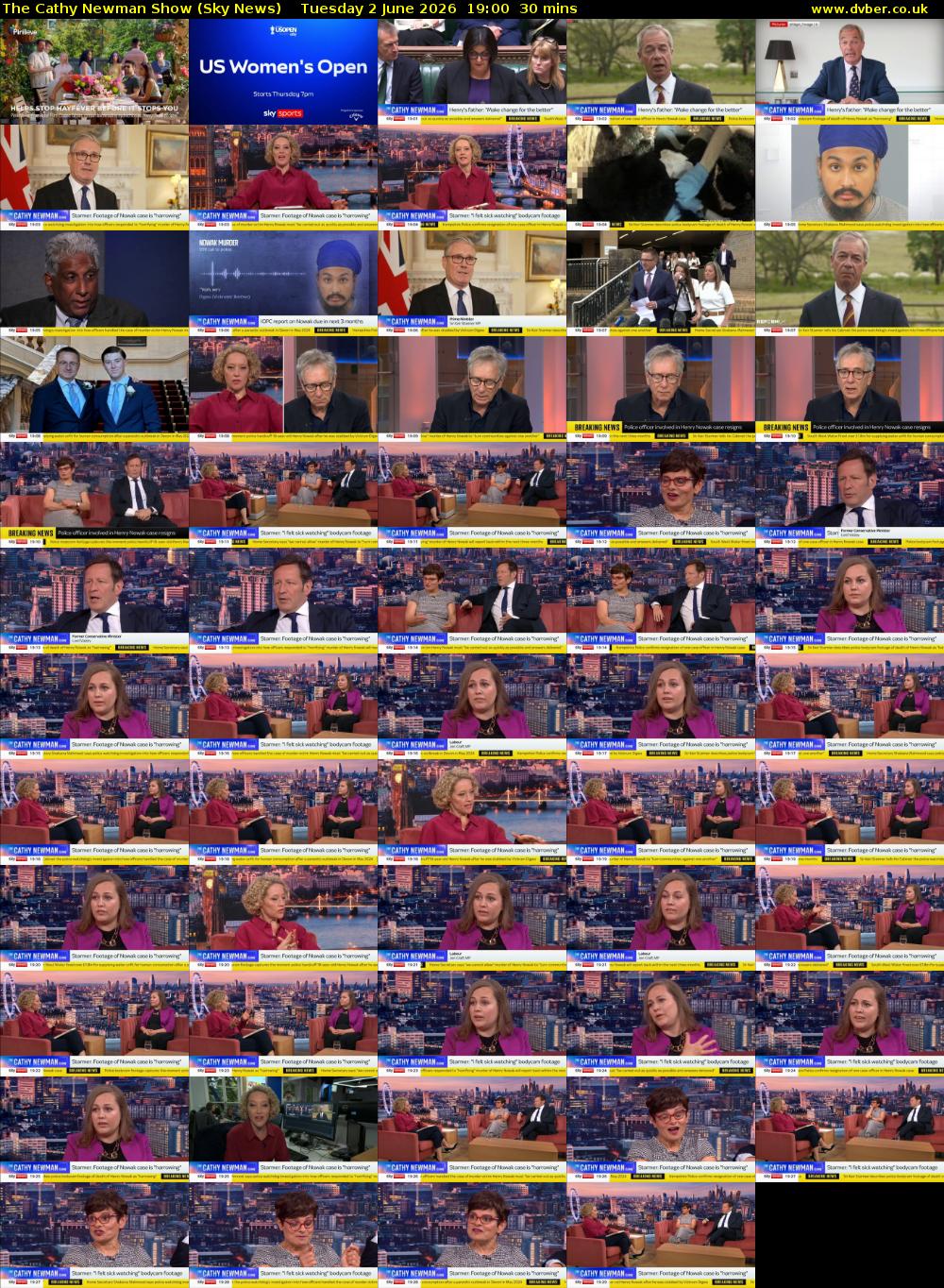 The Cathy Newman Show (Sky News) Tuesday 2 June 2026 19:00 - 19:30