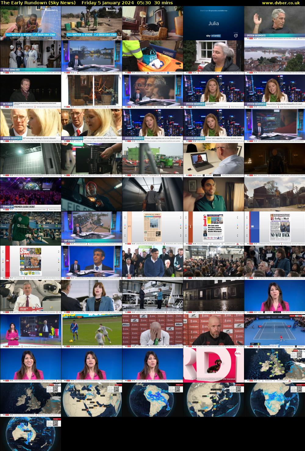 The Early Rundown (Sky News) Friday 5 January 2024 05:30 - 06:00