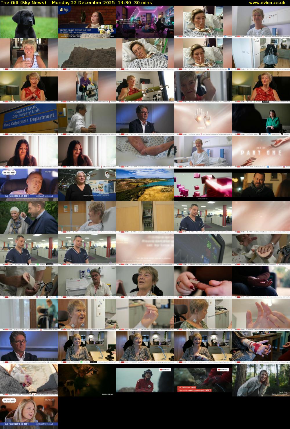 The Gift (Sky News) Monday 22 December 2025 14:30 - 15:00