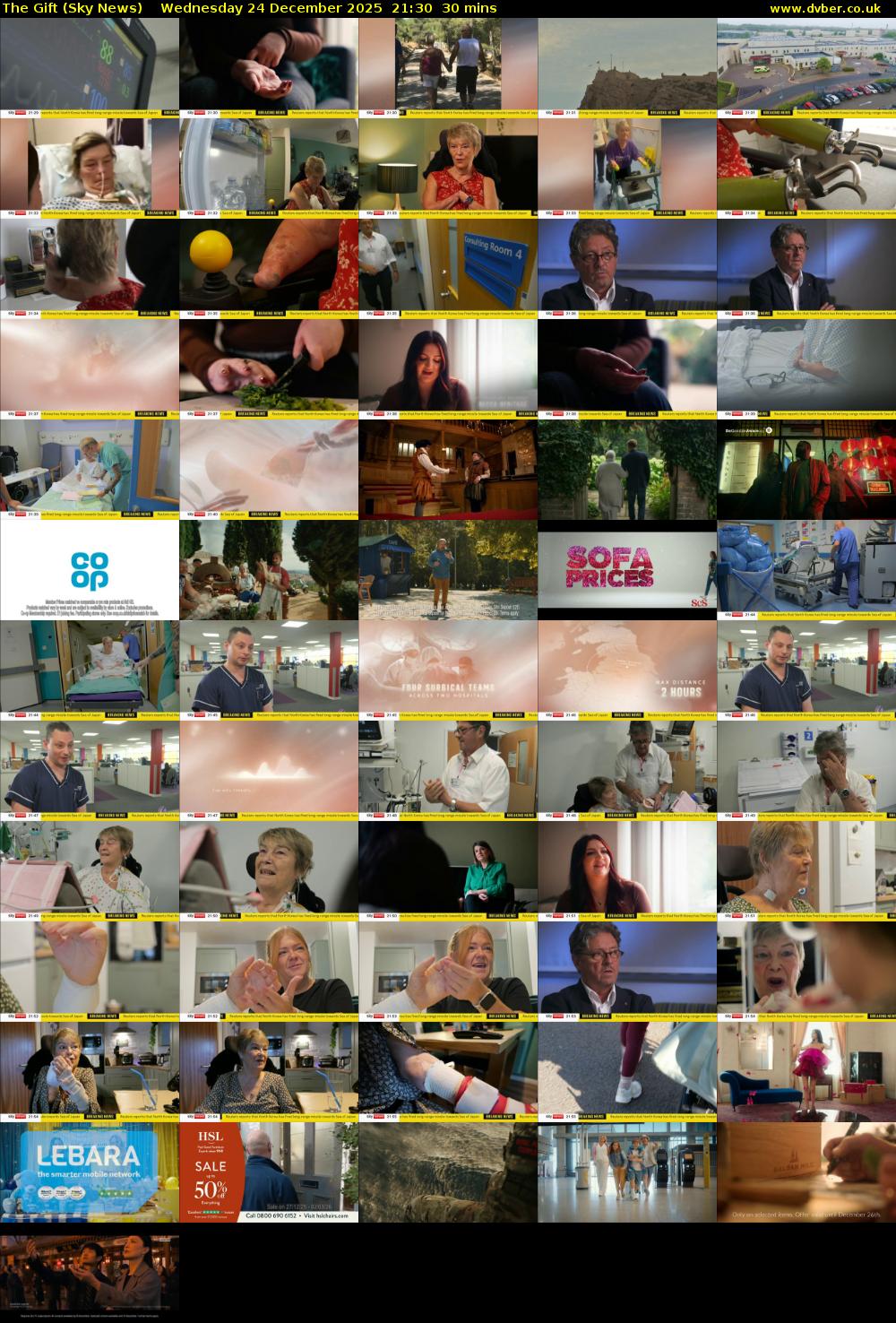 The Gift (Sky News) Wednesday 24 December 2025 21:30 - 22:00