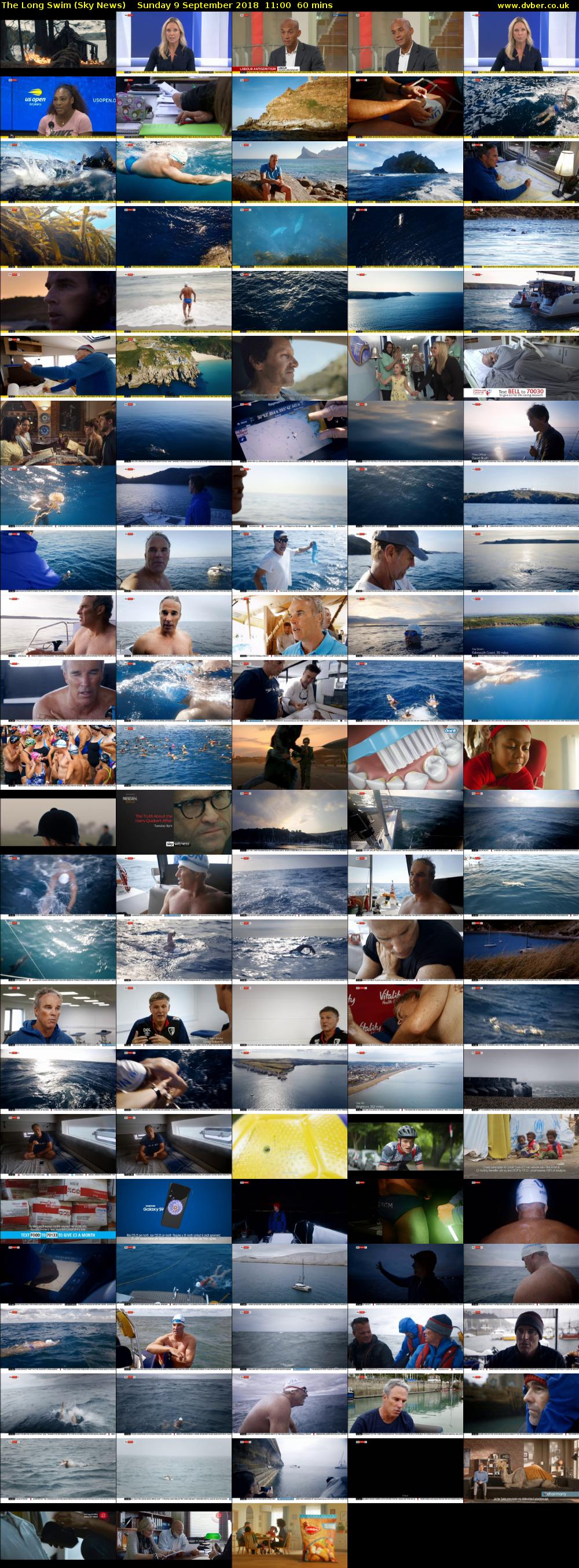 The Long Swim (Sky News) Sunday 9 September 2018 11:00 - 12:00