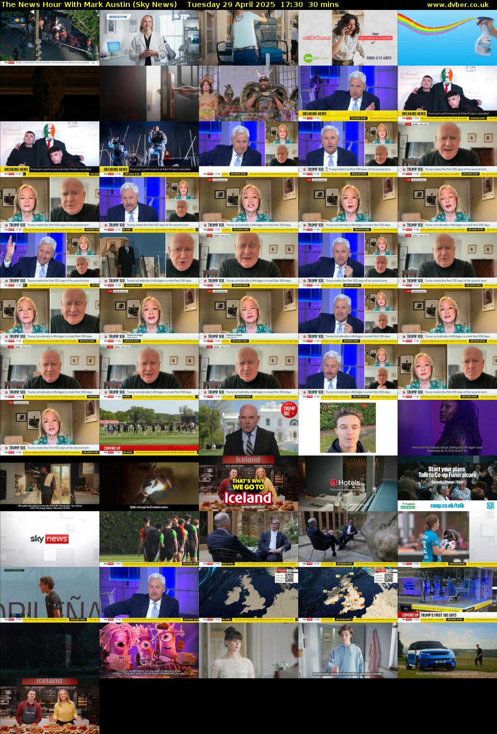 The News Hour With Mark Austin (Sky News) Tuesday 29 April 2025 17:30 - 18:00