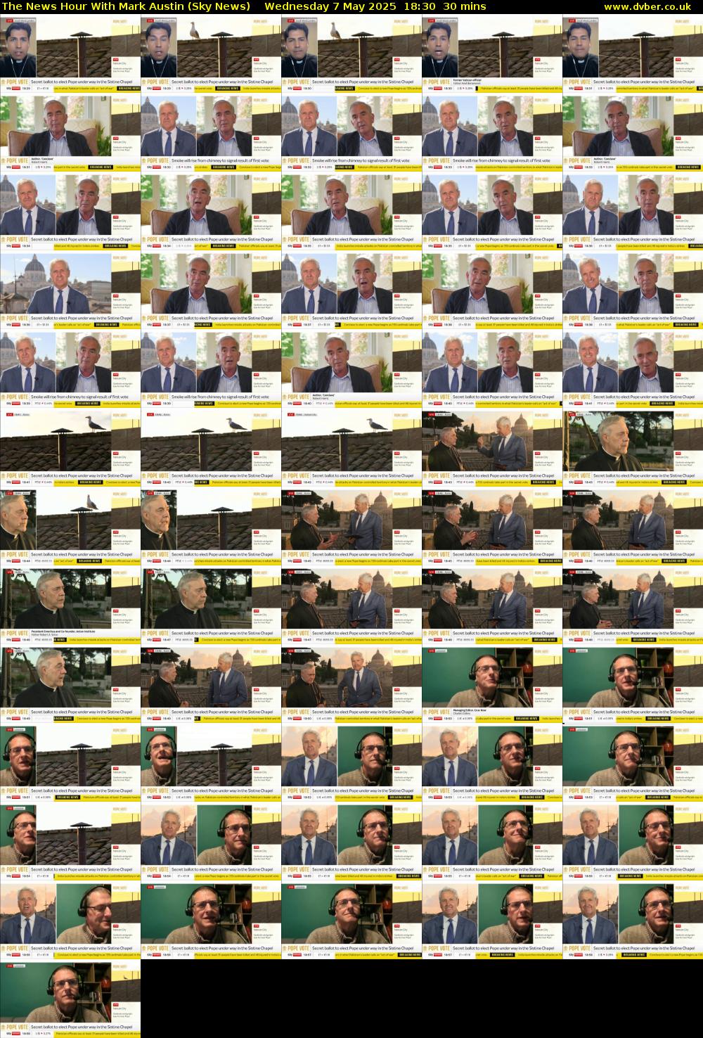 The News Hour With Mark Austin (Sky News) Wednesday 7 May 2025 18:30 - 19:00