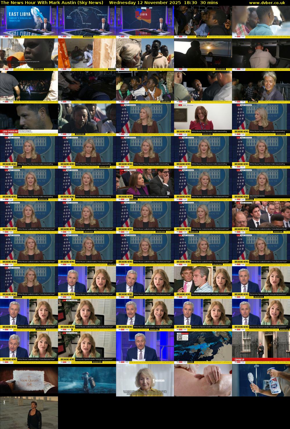 The News Hour With Mark Austin (Sky News) Wednesday 12 November 2025 18:30 - 19:00