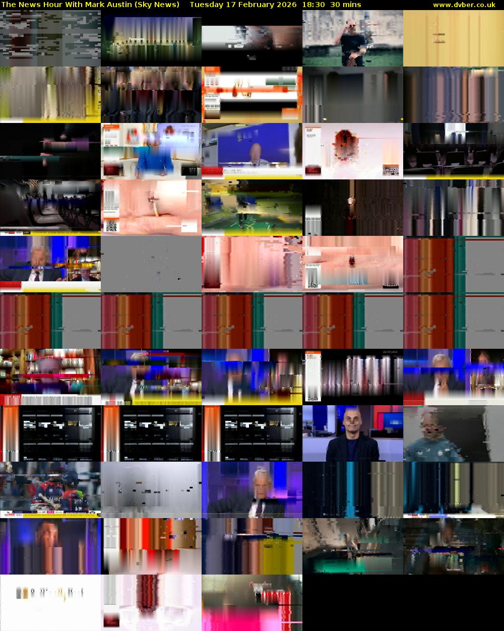 The News Hour With Mark Austin (Sky News) Tuesday 17 February 2026 18:30 - 19:00