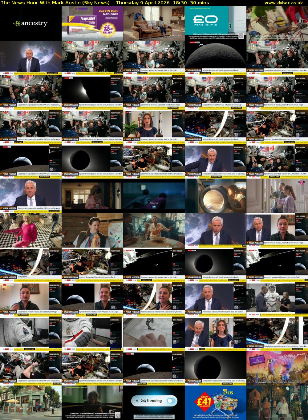 The News Hour With Mark Austin (Sky News) Thursday 9 April 2026 18:30 - 19:00