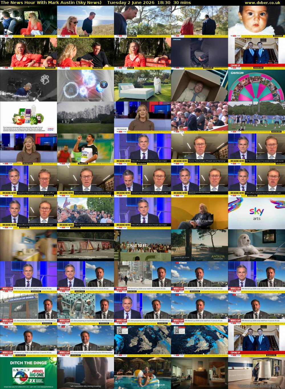 The News Hour With Mark Austin (Sky News) Tuesday 2 June 2026 18:30 - 19:00