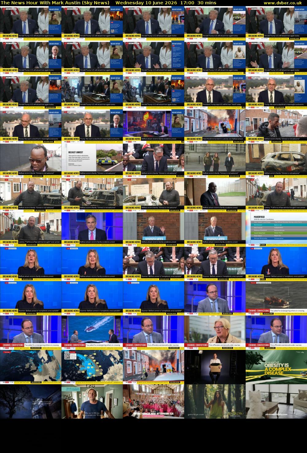 The News Hour With Mark Austin (Sky News) Wednesday 10 June 2026 17:00 - 17:30