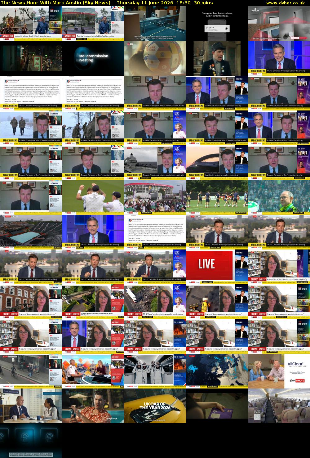 The News Hour With Mark Austin (Sky News) Thursday 11 June 2026 18:30 - 19:00