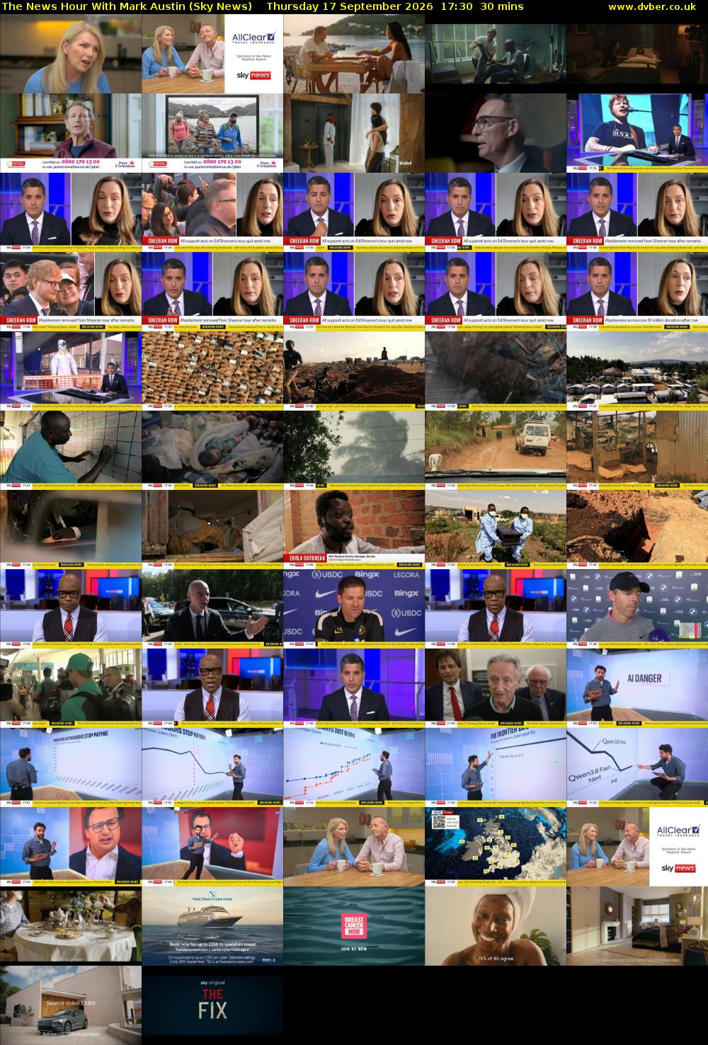 The News Hour With Mark Austin (Sky News) Thursday 17 September 2026 17:30 - 18:00