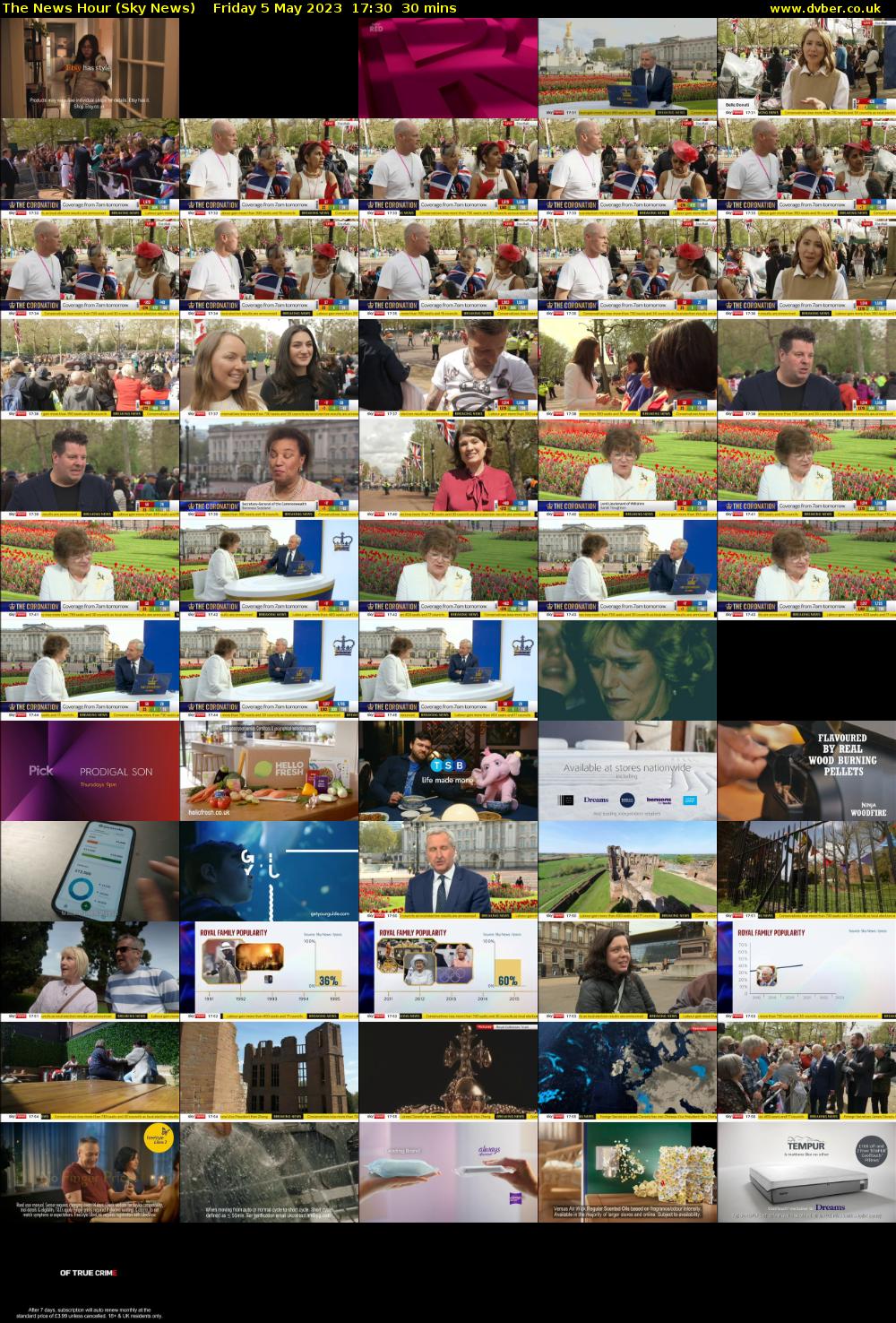 The News Hour (Sky News) Friday 5 May 2023 17:30 - 18:00