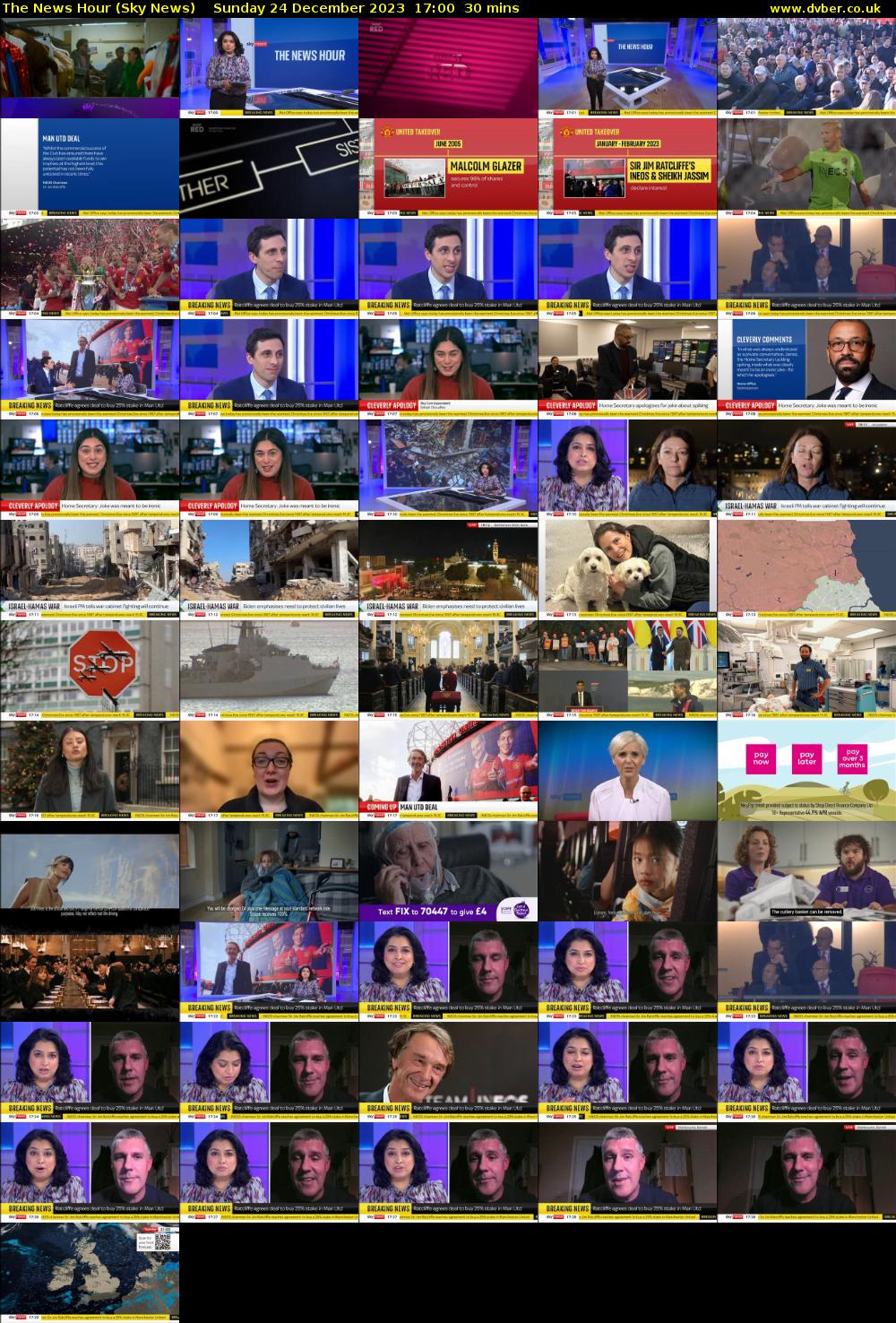 The News Hour (Sky News) Sunday 24 December 2023 17:00 - 17:30