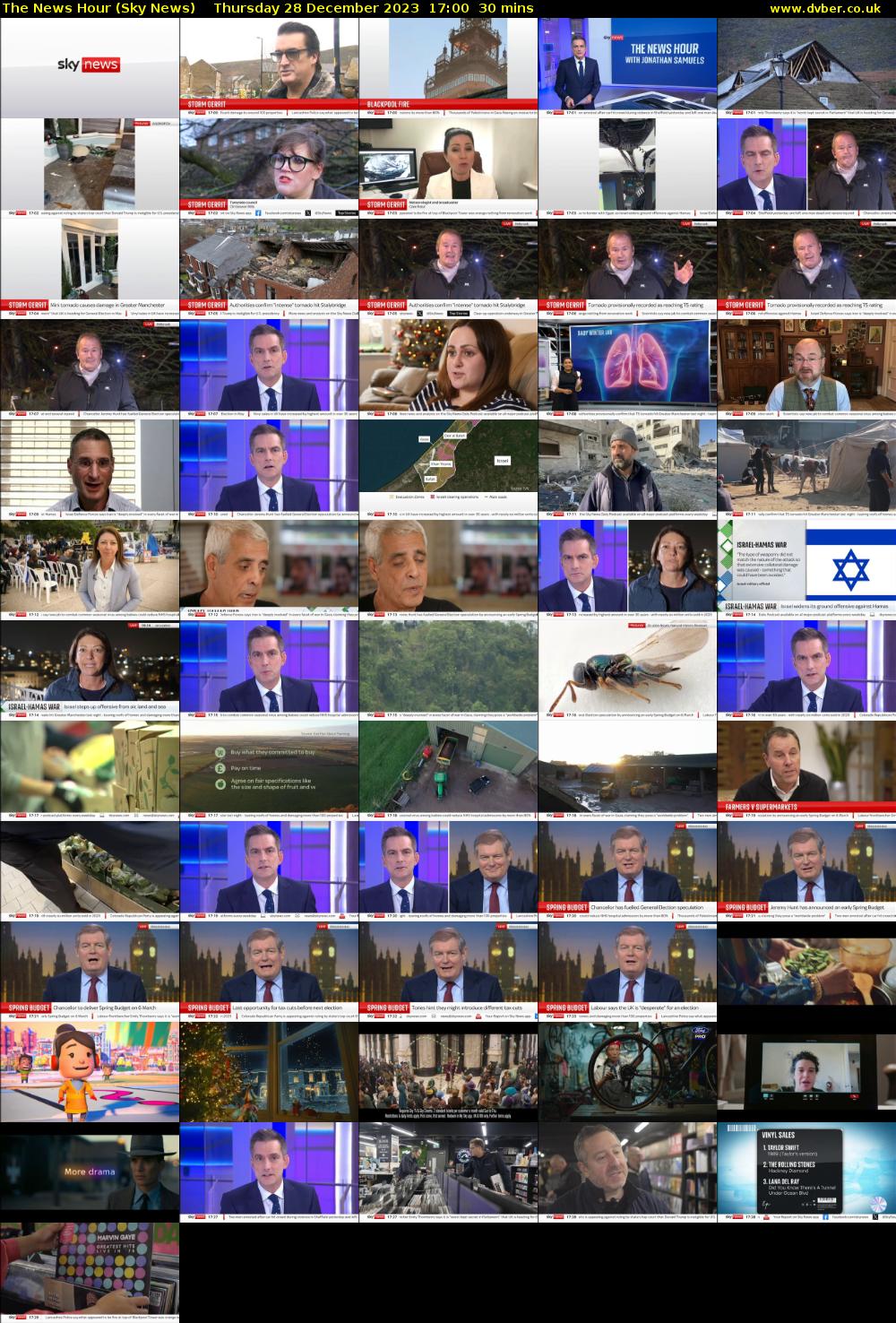 The News Hour (Sky News) Thursday 28 December 2023 17:00 - 17:30