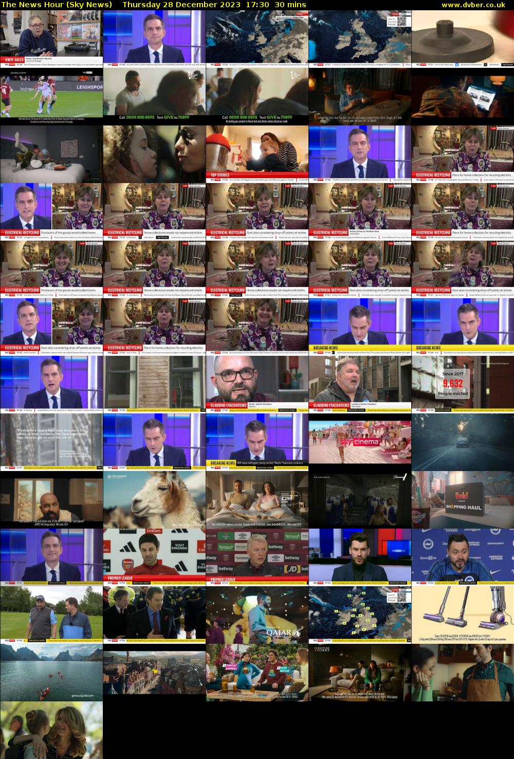 The News Hour (Sky News) Thursday 28 December 2023 17:30 - 18:00