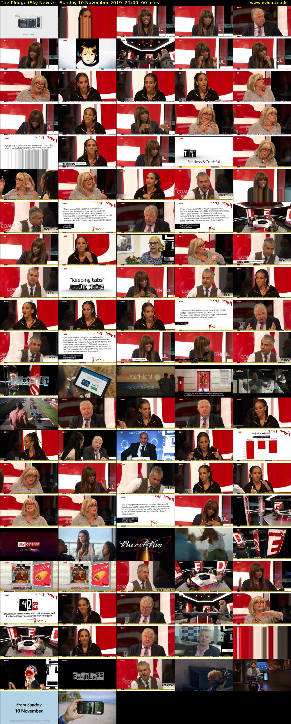 The Pledge (Sky News) Sunday 10 November 2019 21:00 - 22:00