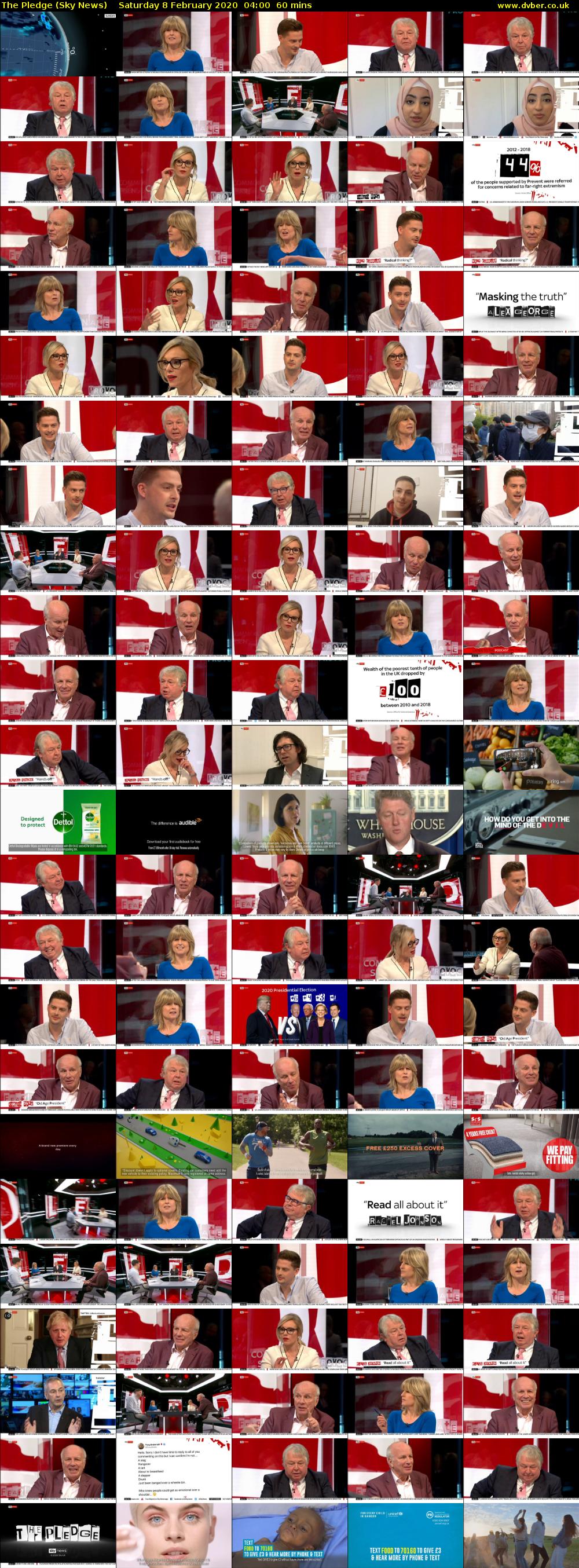 The Pledge (Sky News) Saturday 8 February 2020 04:00 - 05:00