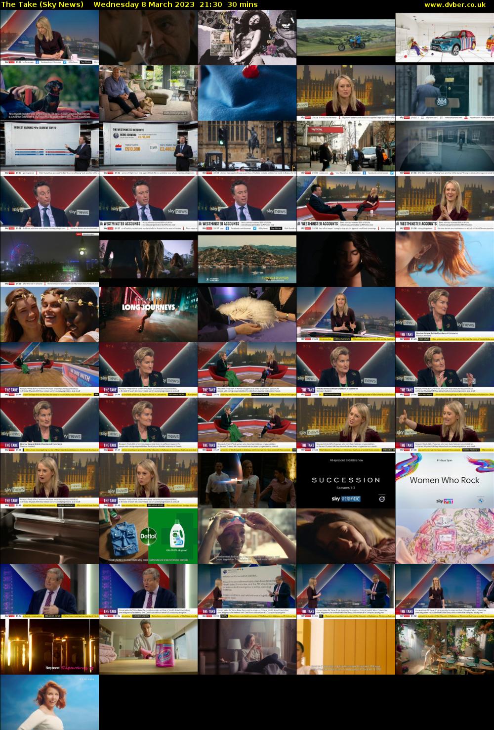 The Take (Sky News) Wednesday 8 March 2023 21:30 - 22:00