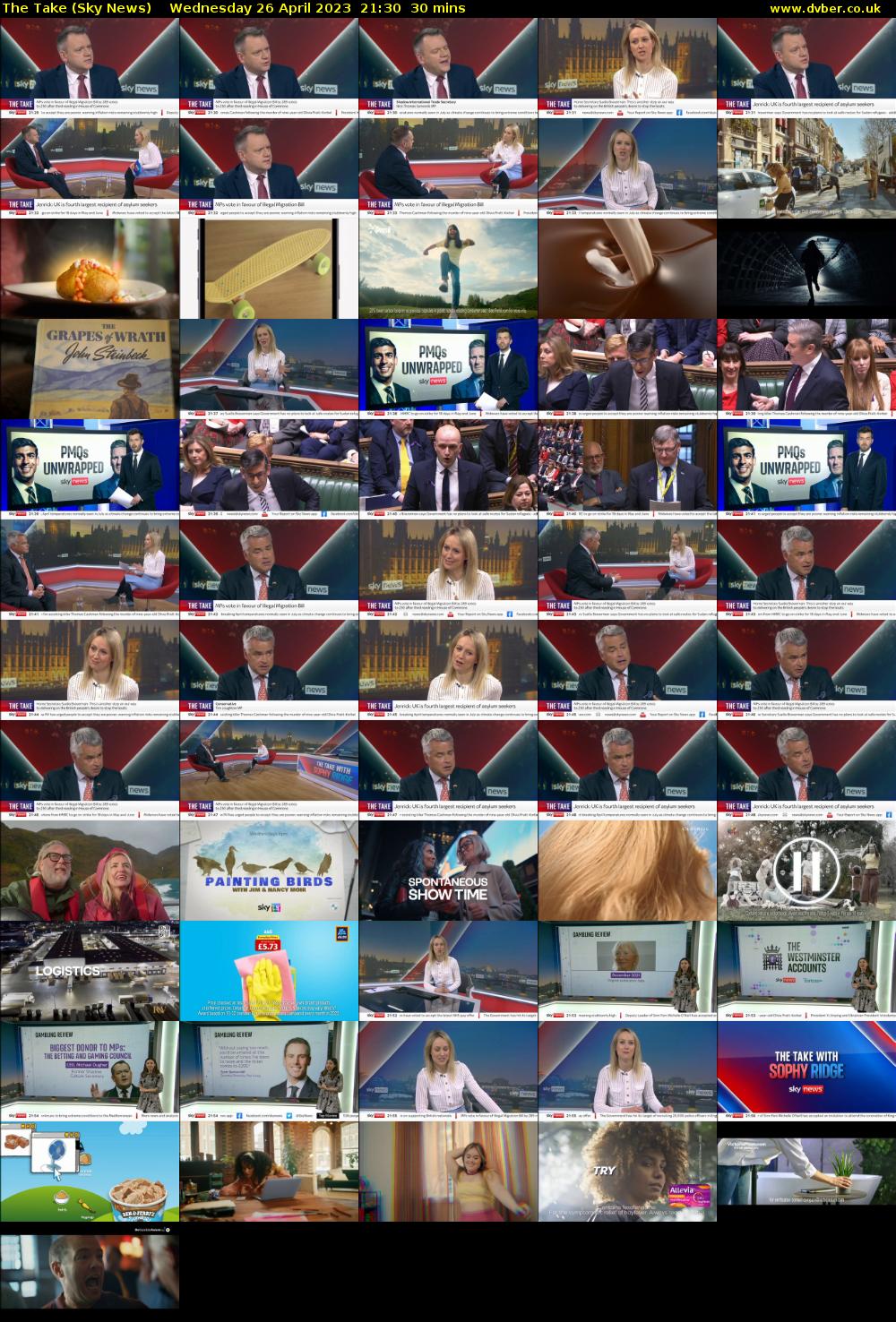The Take (Sky News) Wednesday 26 April 2023 21:30 - 22:00