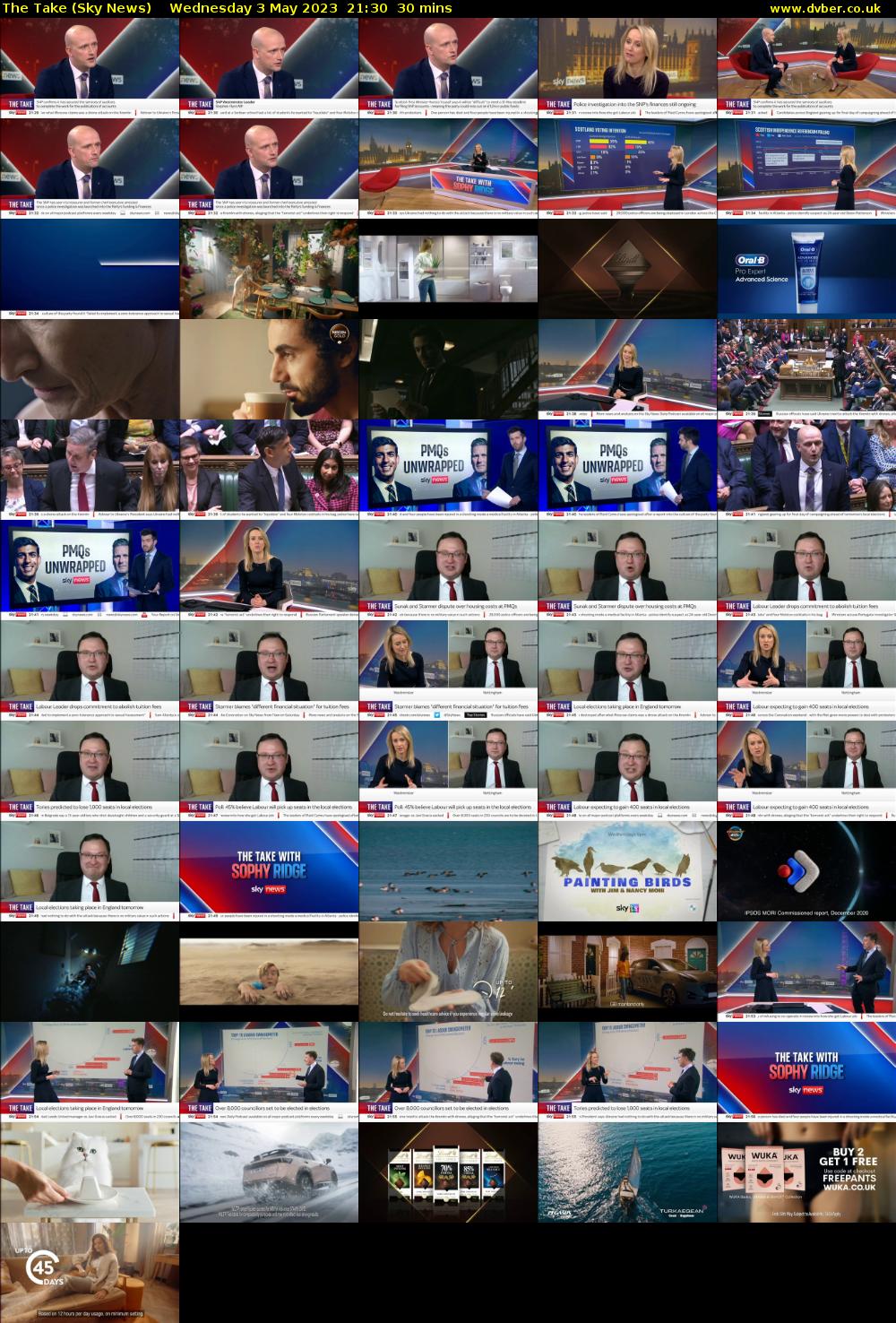 The Take (Sky News) Wednesday 3 May 2023 21:30 - 22:00