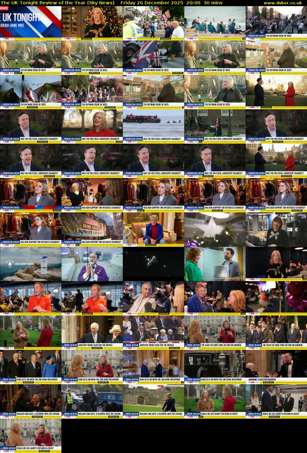 The UK Tonight Review of the Year (Sky News) Friday 26 December 2025 20:00 - 20:30