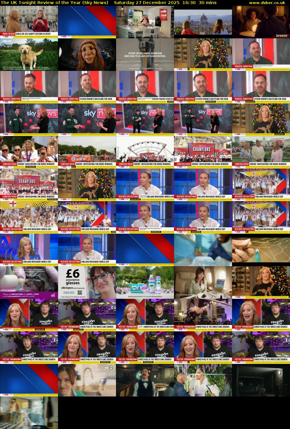 The UK Tonight Review of the Year (Sky News) Saturday 27 December 2025 16:30 - 17:00