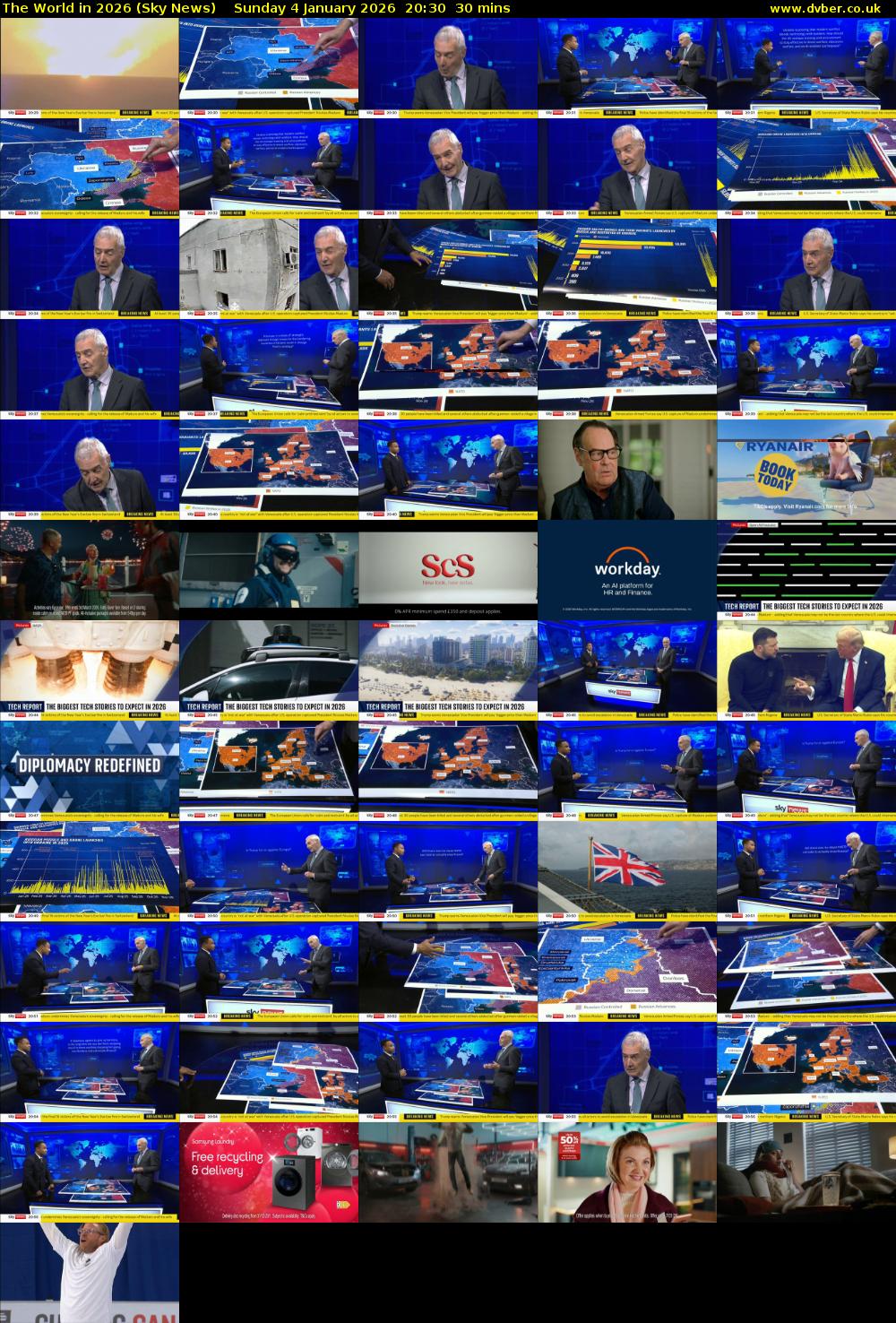 The World in 2026 (Sky News) Sunday 4 January 2026 20:30 - 21:00