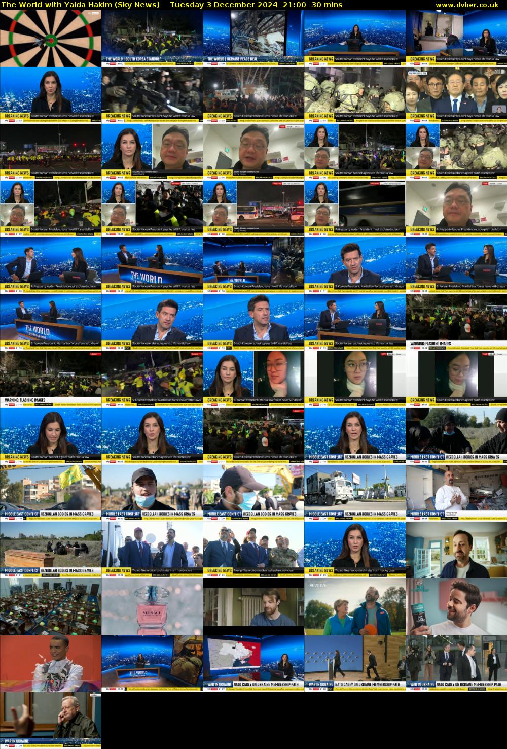 The World with Yalda Hakim (Sky News) Tuesday 3 December 2024 21:00 - 21:30