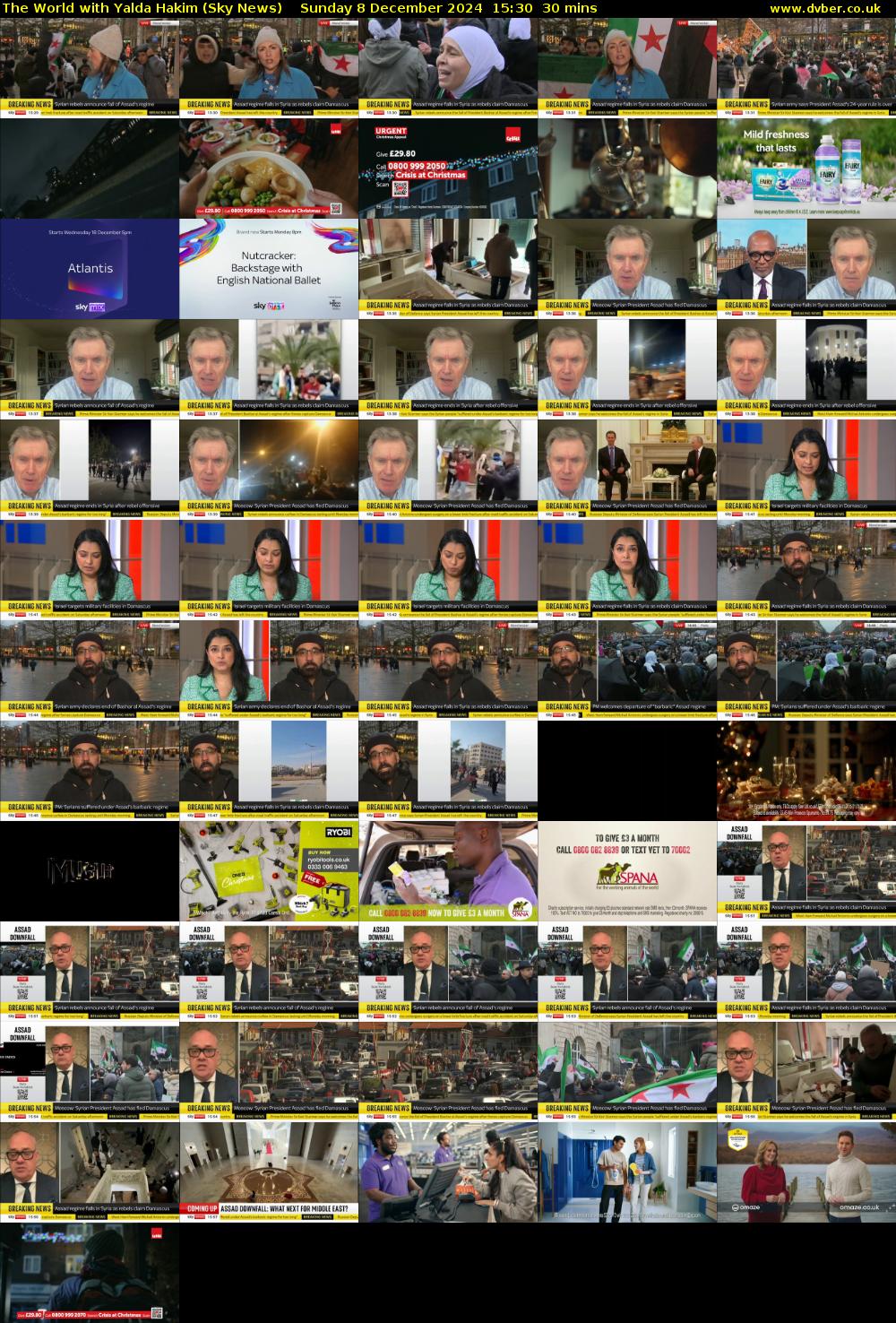 The World with Yalda Hakim (Sky News) Sunday 8 December 2024 15:30 - 16:00