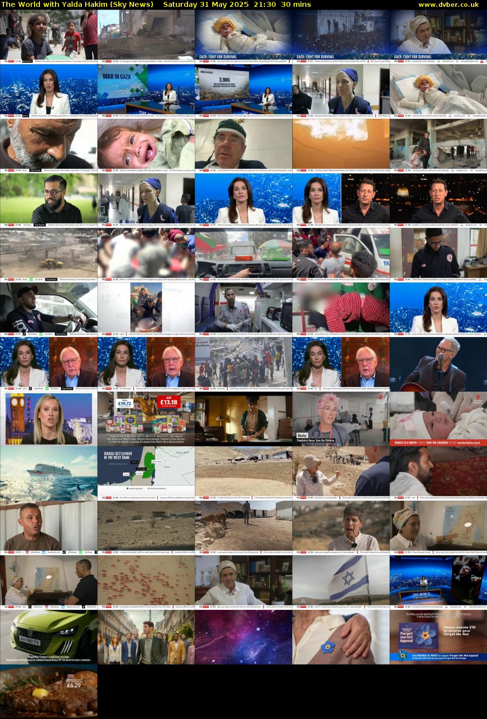 The World with Yalda Hakim (Sky News) Saturday 31 May 2025 21:30 - 22:00