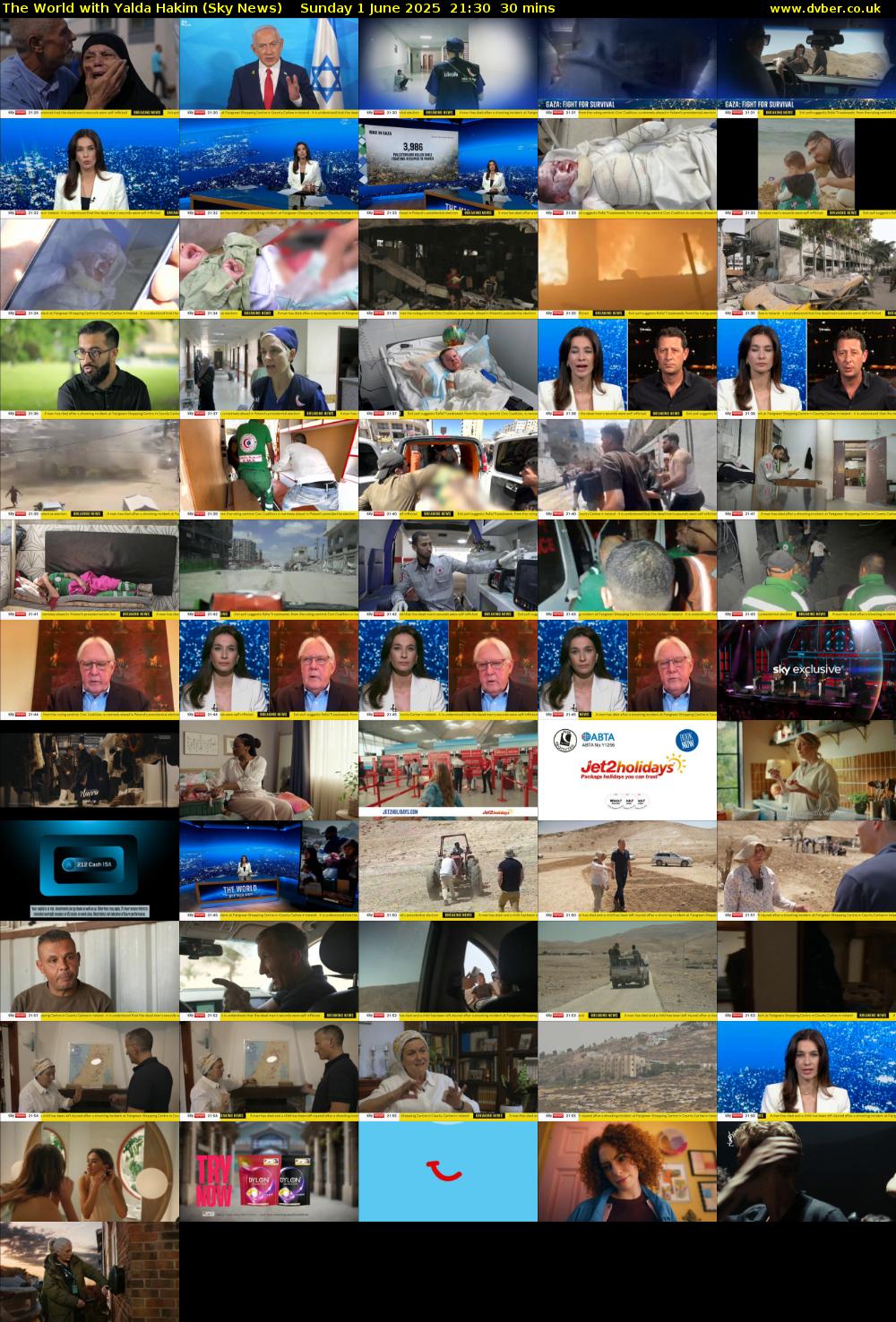 The World with Yalda Hakim (Sky News) Sunday 1 June 2025 21:30 - 22:00