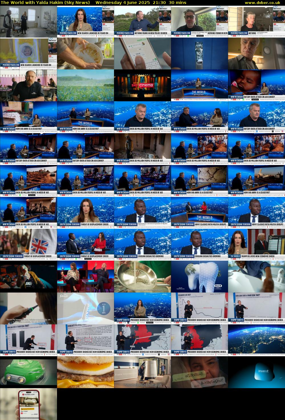 The World with Yalda Hakim (Sky News) Wednesday 4 June 2025 21:30 - 22:00