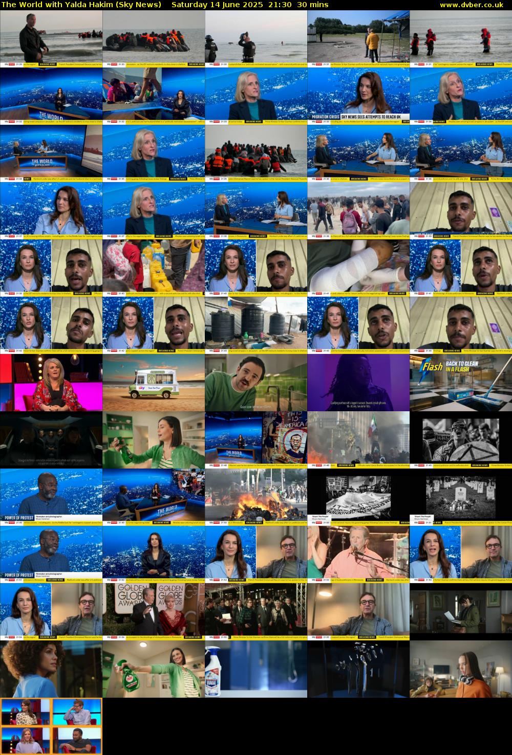 The World with Yalda Hakim (Sky News) Saturday 14 June 2025 21:30 - 22:00