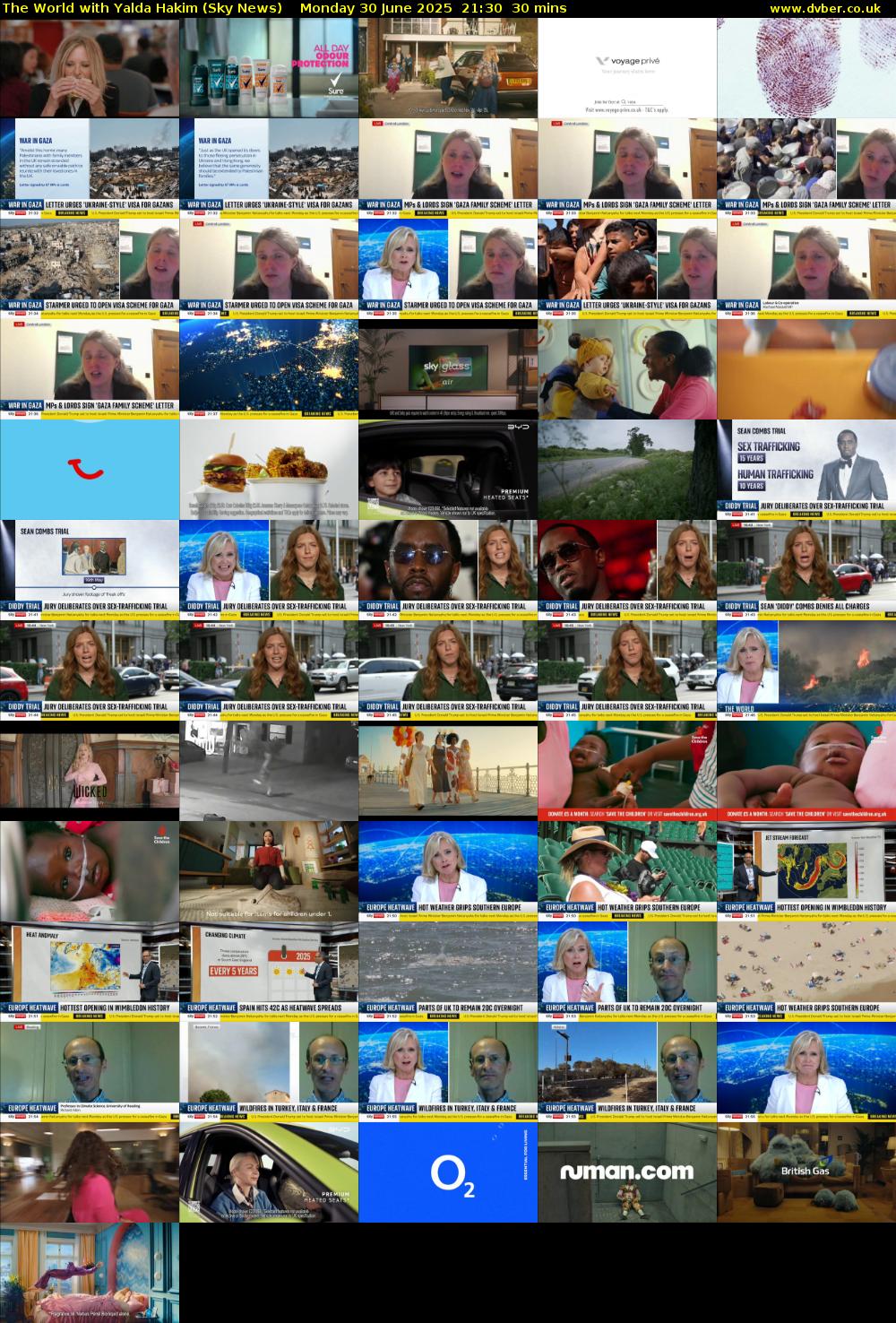 The World with Yalda Hakim (Sky News) Monday 30 June 2025 21:30 - 22:00