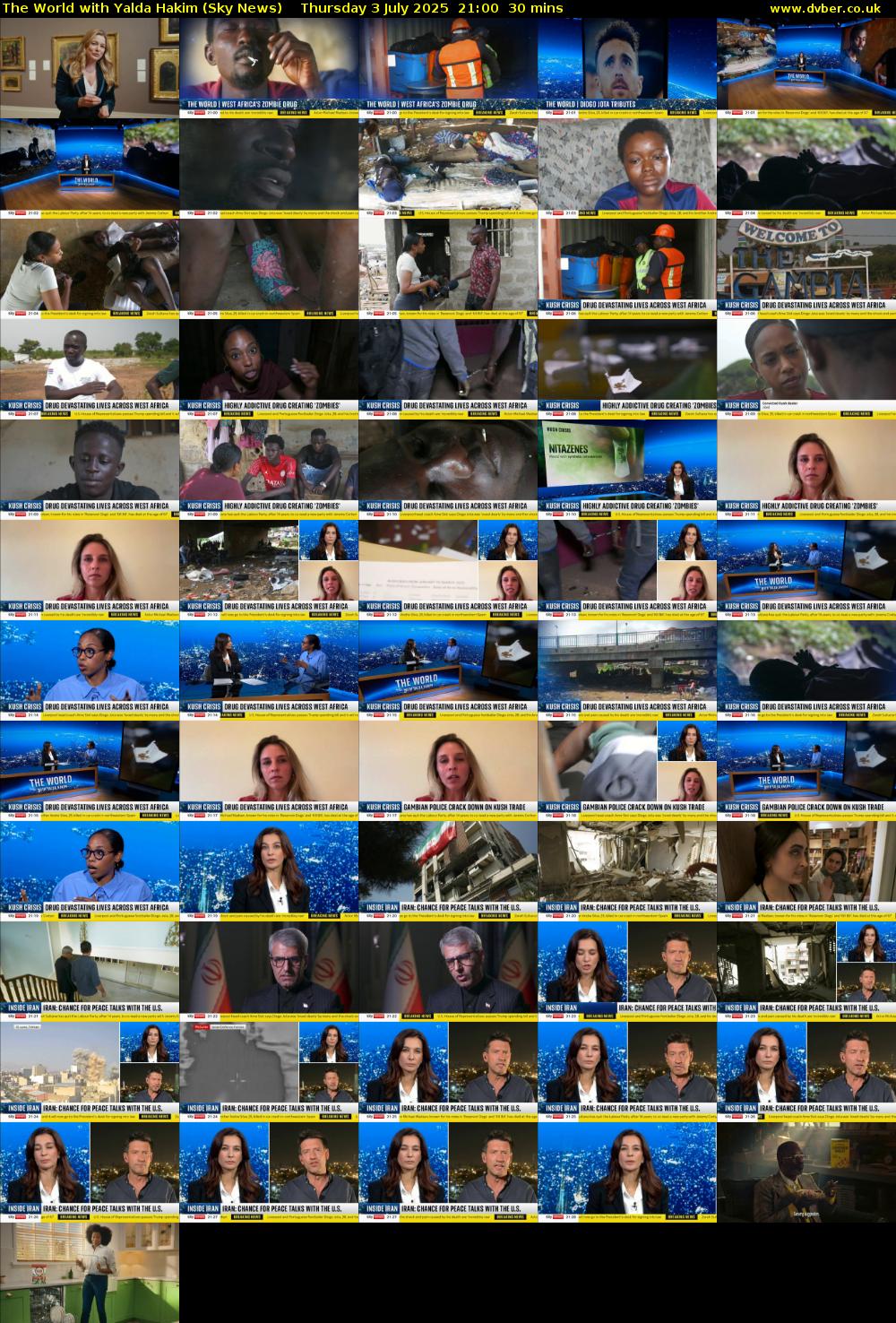 The World with Yalda Hakim (Sky News) Thursday 3 July 2025 21:00 - 21:30