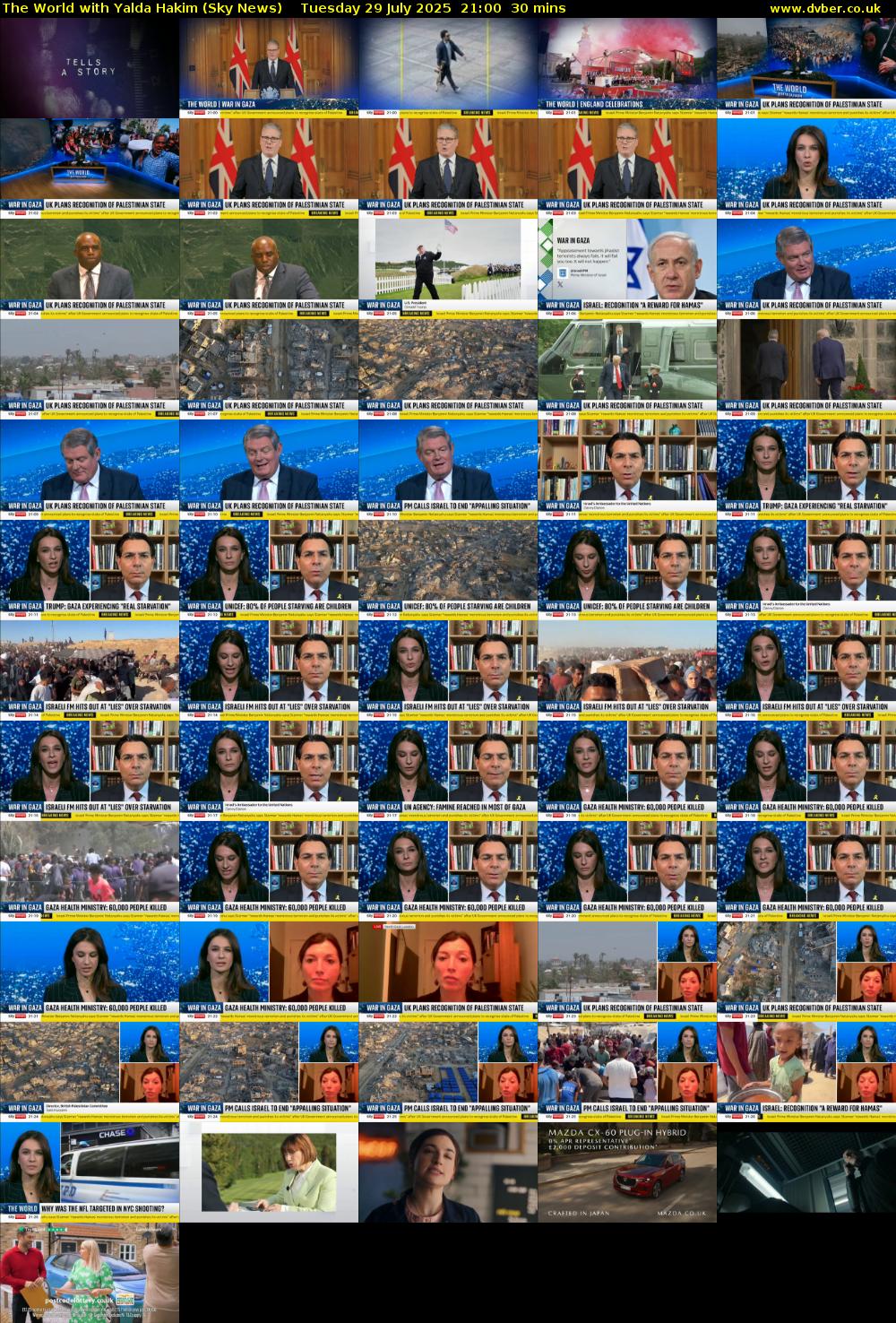 The World with Yalda Hakim (Sky News) Tuesday 29 July 2025 21:00 - 21:30
