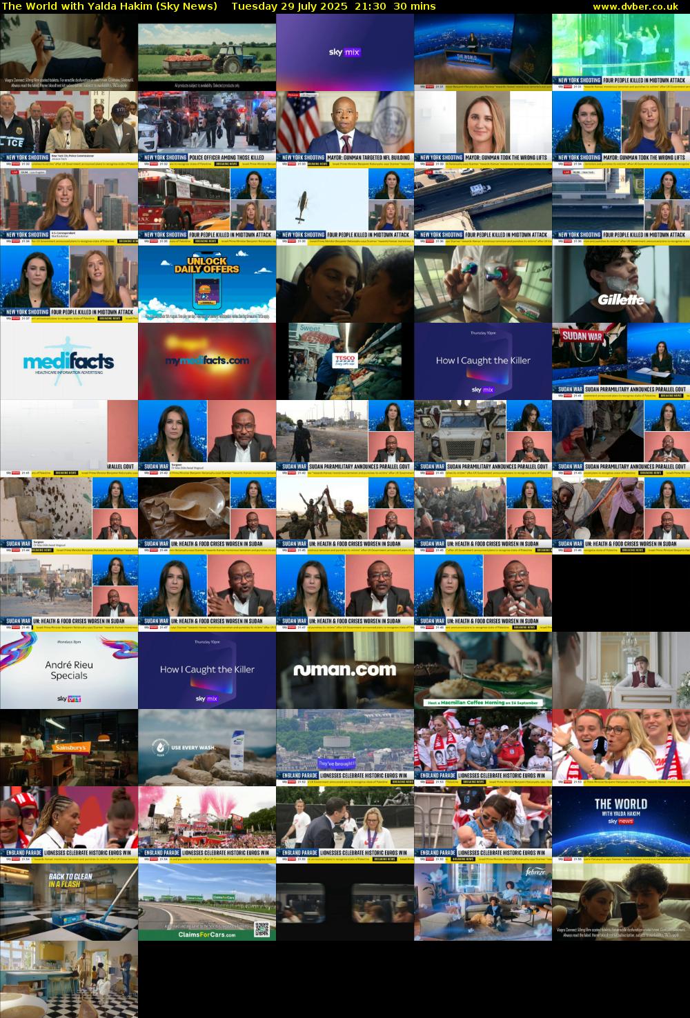 The World with Yalda Hakim (Sky News) Tuesday 29 July 2025 21:30 - 22:00