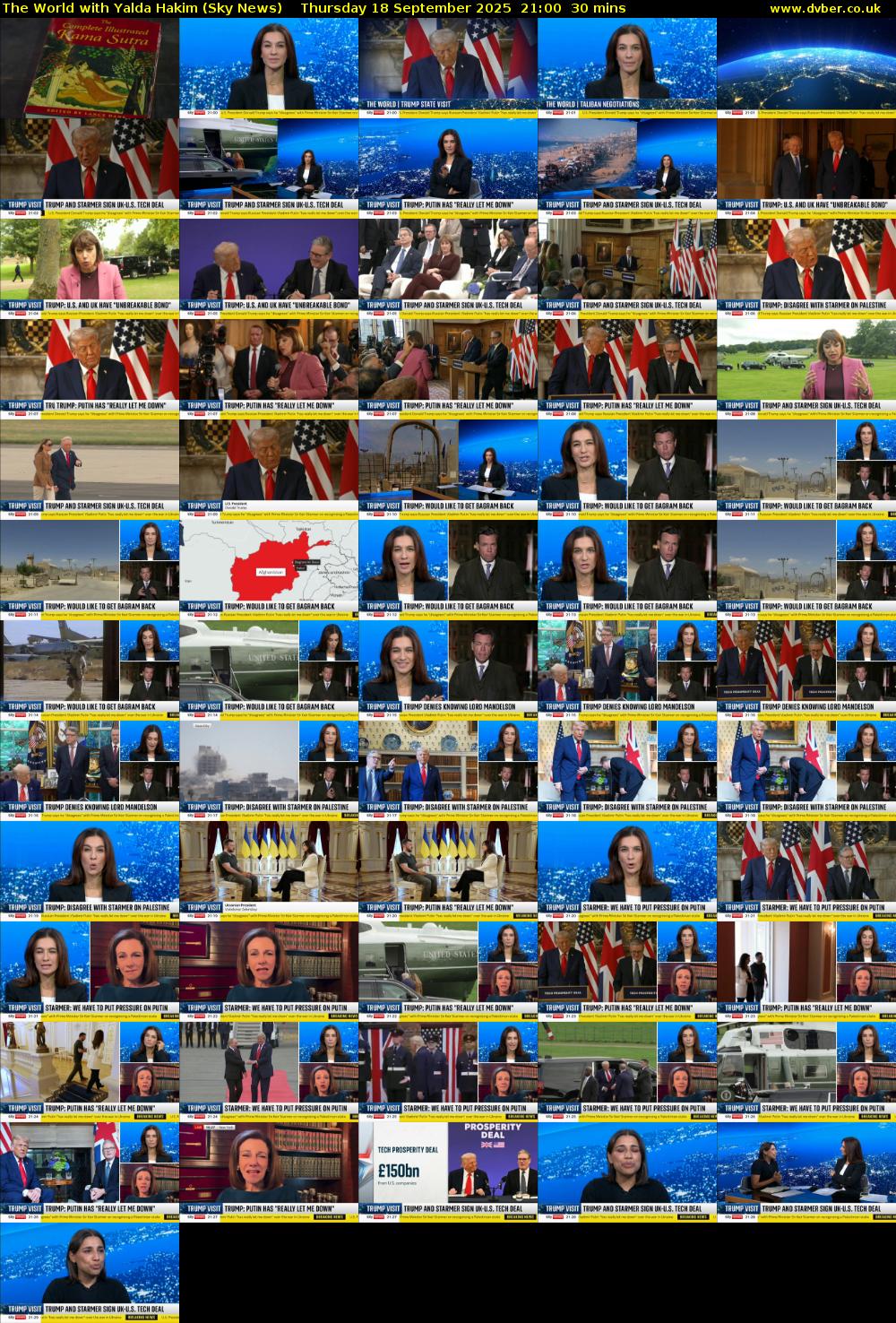 The World with Yalda Hakim (Sky News) Thursday 18 September 2025 21:00 - 21:30