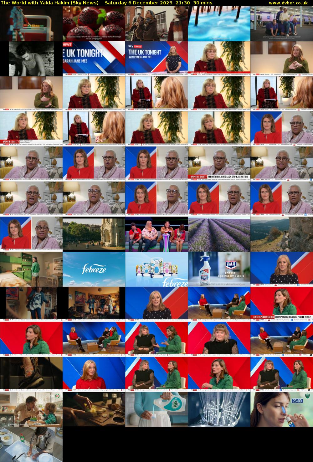 The World with Yalda Hakim (Sky News) Saturday 6 December 2025 21:30 - 22:00