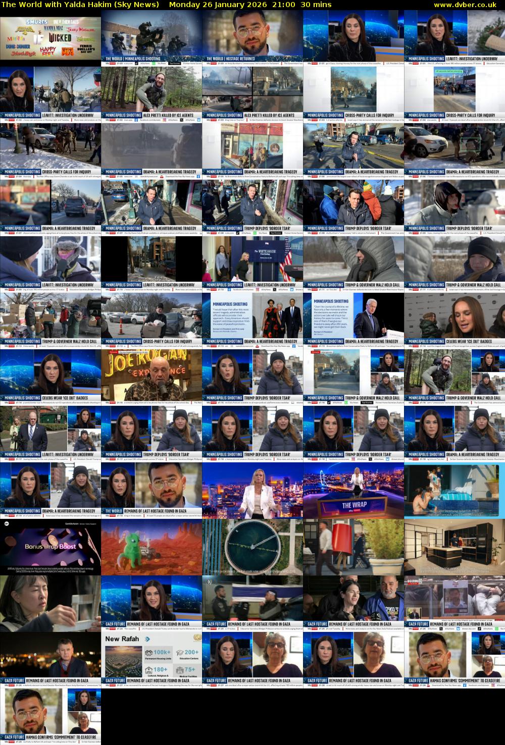 The World with Yalda Hakim (Sky News) Monday 26 January 2026 21:00 - 21:30