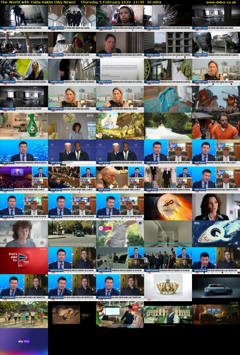 The World with Yalda Hakim (Sky News) Thursday 5 February 2026 21:30 - 22:00