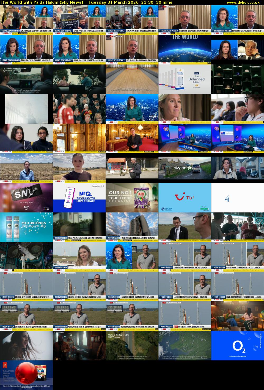 The World with Yalda Hakim (Sky News) Tuesday 31 March 2026 21:30 - 22:00