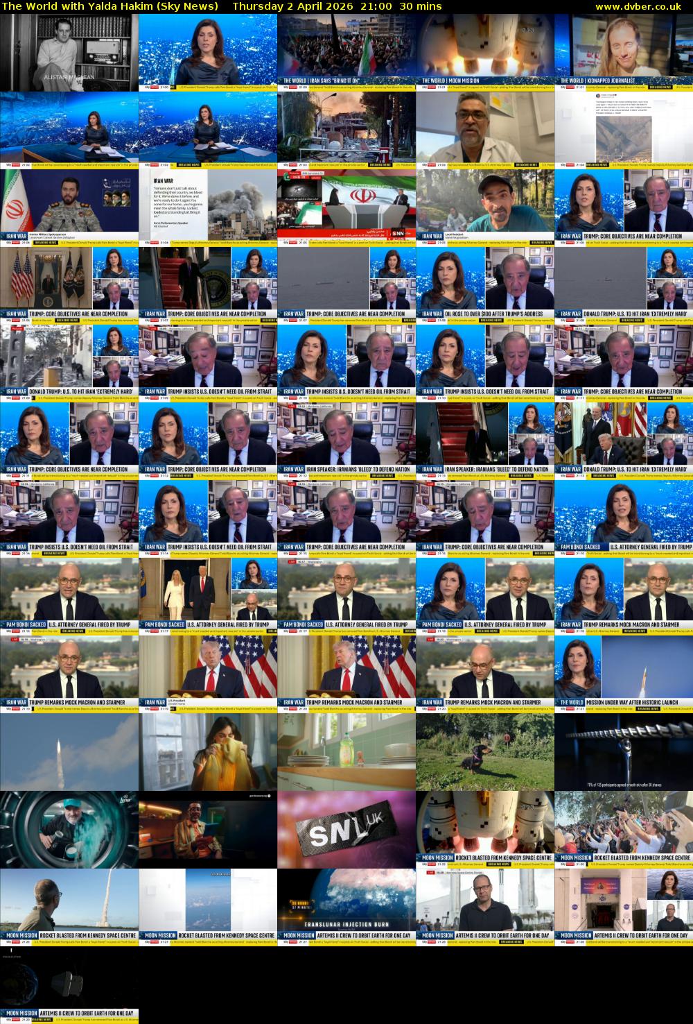 The World with Yalda Hakim (Sky News) Thursday 2 April 2026 21:00 - 21:30