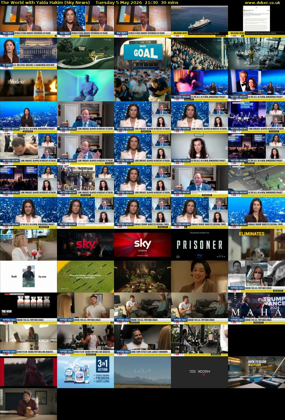The World with Yalda Hakim (Sky News) Tuesday 5 May 2026 21:30 - 22:00