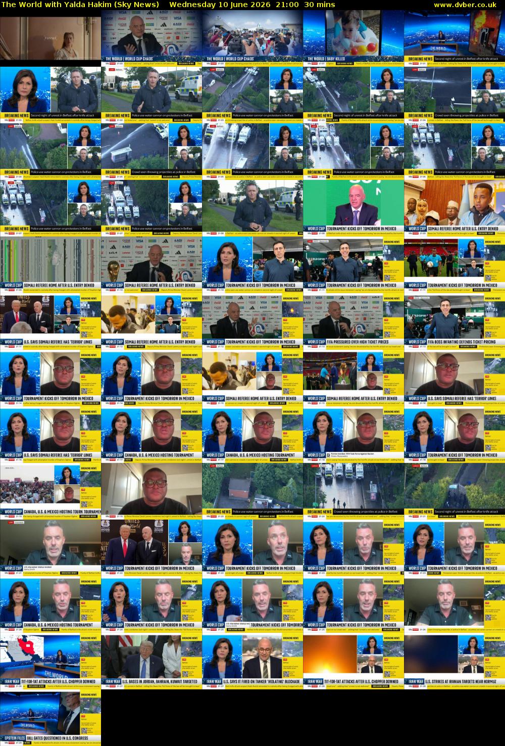 The World with Yalda Hakim (Sky News) Wednesday 10 June 2026 21:00 - 21:30