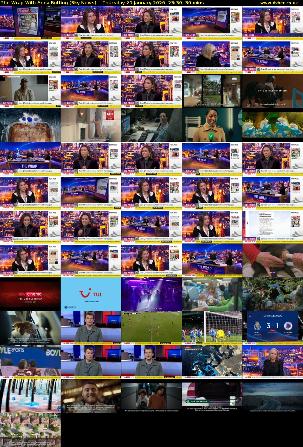 The Wrap With Anna Botting (Sky News) Thursday 29 January 2026 23:30 - 00:00