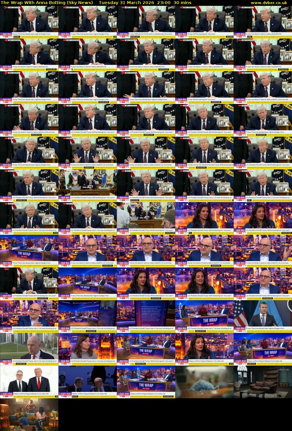 The Wrap With Anna Botting (Sky News) Tuesday 31 March 2026 23:00 - 23:30