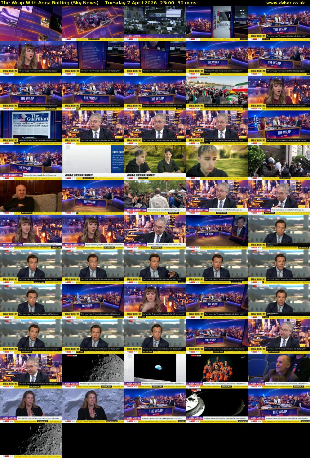 The Wrap With Anna Botting (Sky News) Tuesday 7 April 2026 23:00 - 23:30