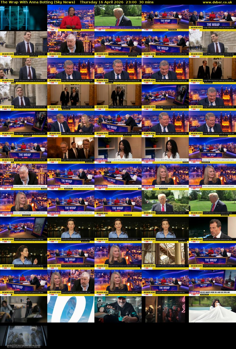 The Wrap With Anna Botting (Sky News) Thursday 16 April 2026 23:00 - 23:30