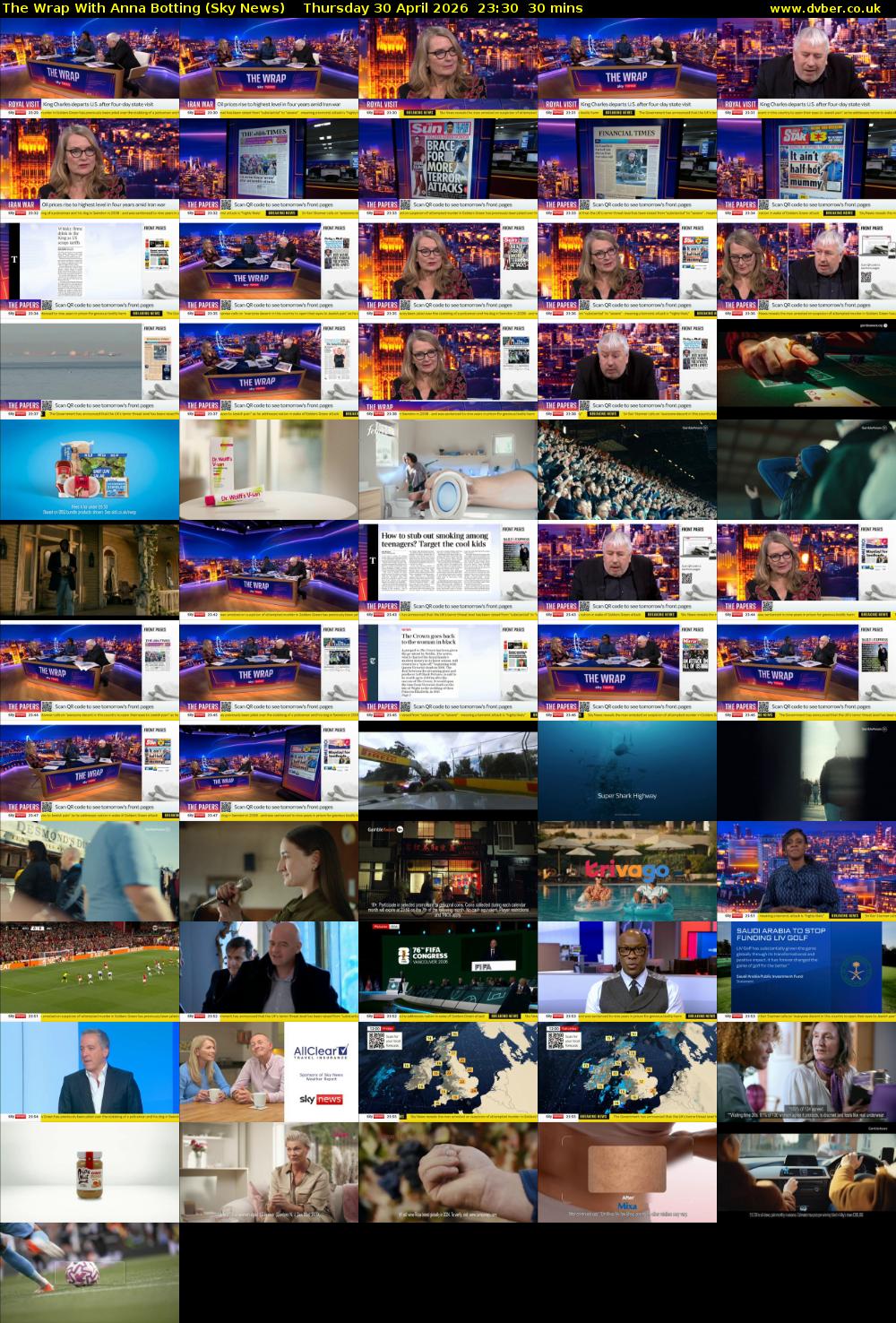 The Wrap With Anna Botting (Sky News) Thursday 30 April 2026 23:30 - 00:00